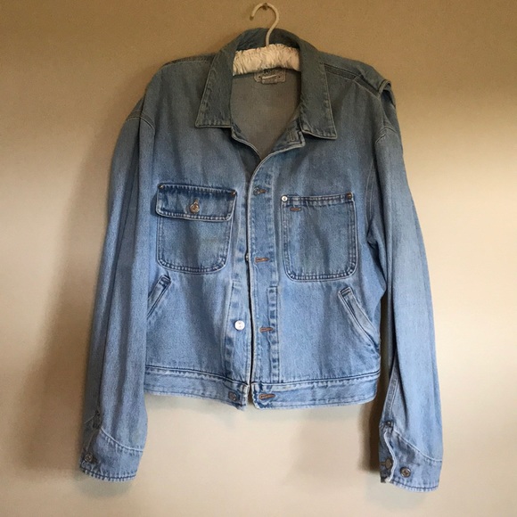 polo bear denim jacket